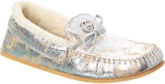 Gucci Gg Logo Leather Loafer