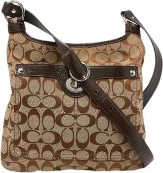 Coach Pre-owned Crossbody Bag - Dames - Vintage Schoudertas - Bruin - ONE Size - Vintage