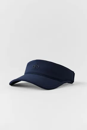 Alo | Performance Eclipse Visor in Navy Blue