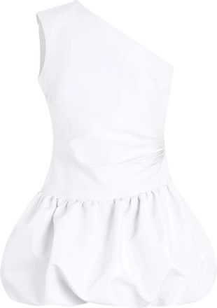 Patou One-shoulder Bloomer Mini Dress