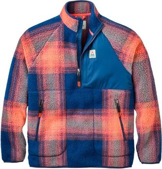 Passenger Home 2.0 1/2 Zip Recycled Sherpa Fleece Fleecejacke f&uuml;r Damen | bunt