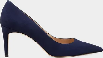 Stuart Weitzman Stuart Suede Stiletto Pumps