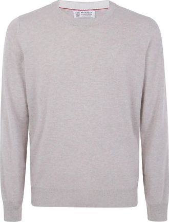 Brunello Cucinelli Maglione girocollo - Toni neutri
