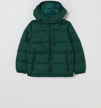 Polo Ralph Lauren Piumino con cappuccio e logo ricamato Polo Ralph Lauren