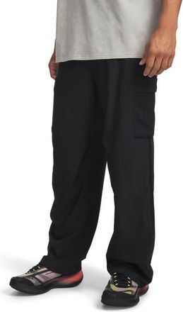 Under Armour Unstoppable Airvent Woven Cargo Pants in Black at Nordstrom, Size Xx-Large