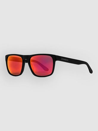 Horsefeathers Keaton Matt Black Sonnenbrille schwarz