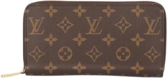 Louis Vuitton Pre-owned Wallets, female, Brown, Size: ONE SIZE Pre-owned Canvas Wallet