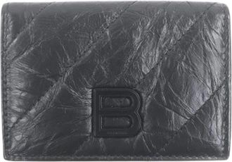 Balenciaga Pre-owned Wallets, male, Black, Size: ONE SIZE Pre-owned Wallet (tri-fold)