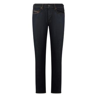 Diesel Slim-fit Jeans, male, Blue, Size: W38 Comfortable Jeans