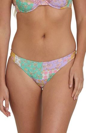 Billabong Dreamy Daze Reversible Bikini Bottoms in Sweet Lilac at Nordstrom, Size Large