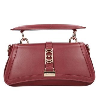 La Carrie Tassen, Dames, Bruin, ONE Size, Leer, Reality Hand Bag