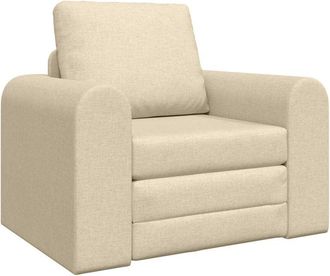 vidaXL Sofa Bed Cream 98 x 71 x 83 cm Velvet vidaXL