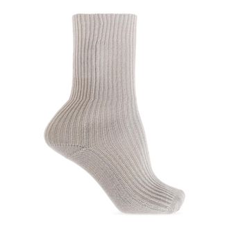 Lisa Yang Zera Cashmere Socks - Underwear - Mujer - Gris - ONE SIZE