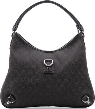 Gucci Pre-owned Gucci GG Denim Abbey D Ring Shoulder Bag 268636 493492