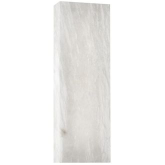 Hudson Valley Lighting Central Park Aplique De Pared Peque&ntilde;o N&iacute;quel Pulido, Alabastro Espa&ntilde;ol