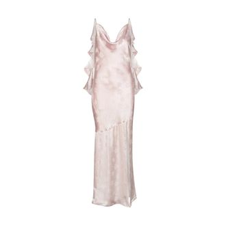Rotate ROTATE Birger Christensen, Gowns, female, Pink, Size: L Dresses