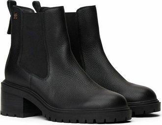 Tommy Hilfiger Chelsea laarzen met hak, leer