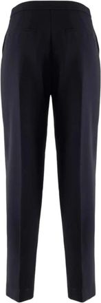 Nenette Rechte broek - Dames - Straight fit broeken - Zwart - M - Polyester - Broeken