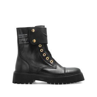 Zadig&Voltaire Leather Biker Boots