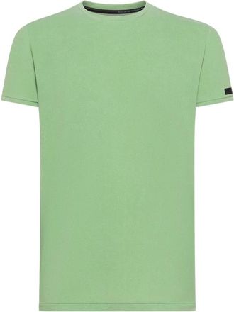Roberto Ricci Design Techno Wash Piqu&egrave; Shirty - Heren - T-shirts - Groen - S - Tops