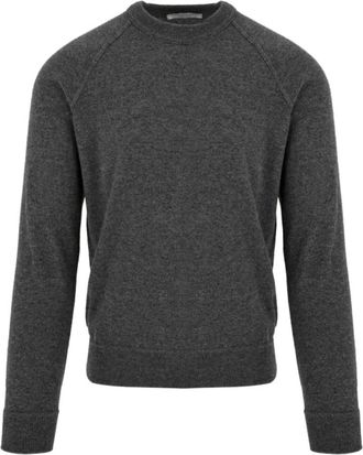 FILIPPO DE LAURENTIIS Maglione Y24195 030 - Heren - Ronde hals truien - Grijs - M - Wol - Truien & Vesten
