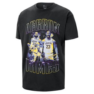Nike LeBron Nike Mens NBA T-Shirt in Black | II7126-010