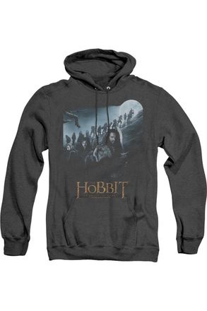 Gildan The Hobbit A Journey Adult Heather Hoodie / Hooded Sweatshirt