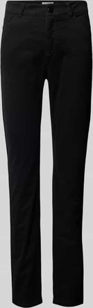 Christian Berg Regular Fit Hose im 5-Pocket-Design in Black, Gr&ouml;&szlig;e 42/32