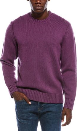 Vince Relaxed Wool & Cashmere-Blend Crewneck Sweater