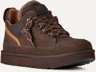 UGG Lug-Sole Suede Sneaker - Brown