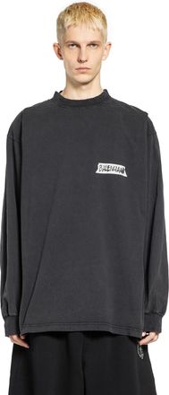 Balenciaga Masking Tape Long Sleeve T-Shirt
