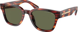 Prada PR A04S Polarized 13O03R Mens Sunglasses Tortoiseshell Size 52