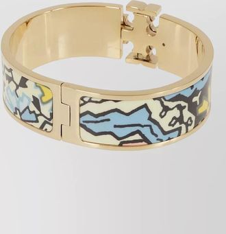Tory Burch enamel wide bracelet