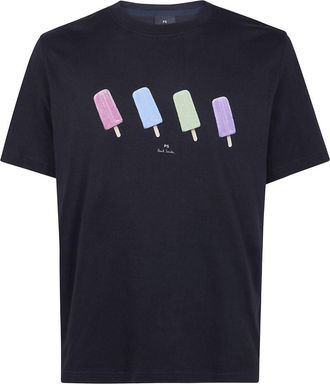 Paul Smith T-shirt in cotone stampato Paul Smith