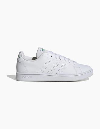 adidas Mens Mens Advantage Base Trainers - White/Multi - Size: 8.5