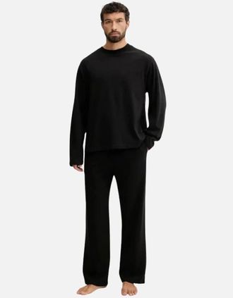 Calvin Klein Mens Icon Jersey Pyjama Set, Black - Size: 32/30/31/36