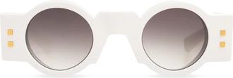 Balmain Olivier Zonnebrillen - unisex - Zonnebrillen - Wit - ONE Size - Accessoires