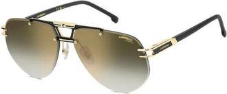 Carrera 1087/S Zonnebril - Heren - Zonnebrillen - Geel - 63 MM - Accessoires