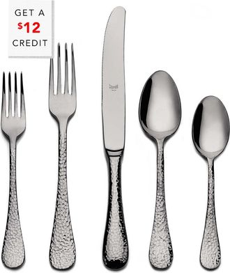 Mepra 5Pc Flatware Set With $12 Credit