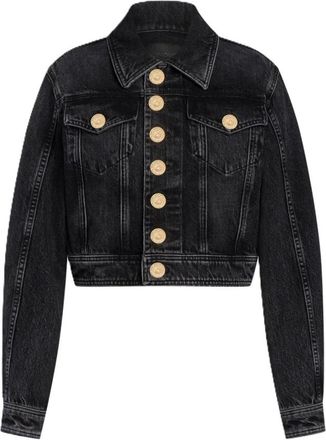 Dondup Denim Jacket - Dames - Spijkerjassen - Zwart - L - Denim - Jassen