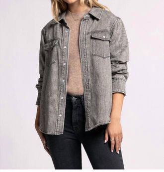 Thread & Supply Pippin Jacket In Black Stripe