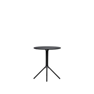 Klast Mesa fija de metal negro 60 cm x 71 cm