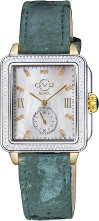 Gevril Group Bari Tortoise Mother of Pearl Dial Ladies Watch 9255