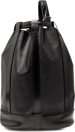 Louis Vuitton Pre-owned Womens Epi Randonnee Pm - Black Leather - One Size