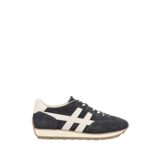 Hogan 86er Su&egrave;de Sneakers - Heren - Sneakers - Blauw - 42 1/2 EU - Su&egrave;de - Schoenen
