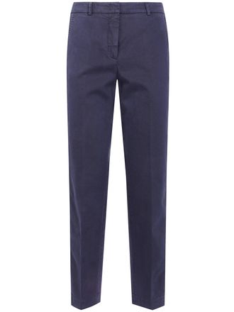 PESERICO Pants Stretch Gabardine Trousers