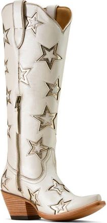 Ariat Casanova Star X Toe Western Boot in Ivory Pearl at Nordstrom, Size 6.5