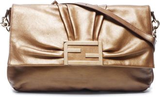 Fendi Borsa a spalla Mia anni 2000 - Marrone