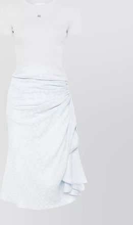 Givenchy draped waist midi dress