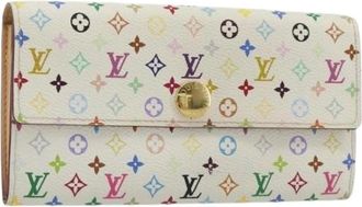 Louis Vuitton Pre-owned Long Wallet - Dames - Vintage Accessoires - Veelkleurig - ONE Size - Vintage